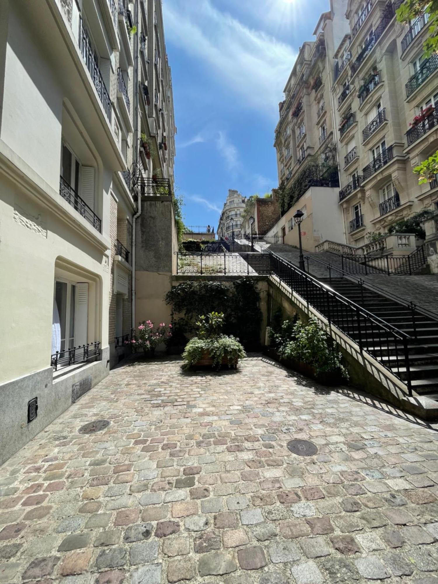 파리 Montmartre Sacre Coeur 아파트 외부 사진